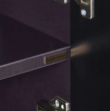 Frank Olsen Iona Black Corner TV Cabinet with Mood Lighting for TV's up to 50"