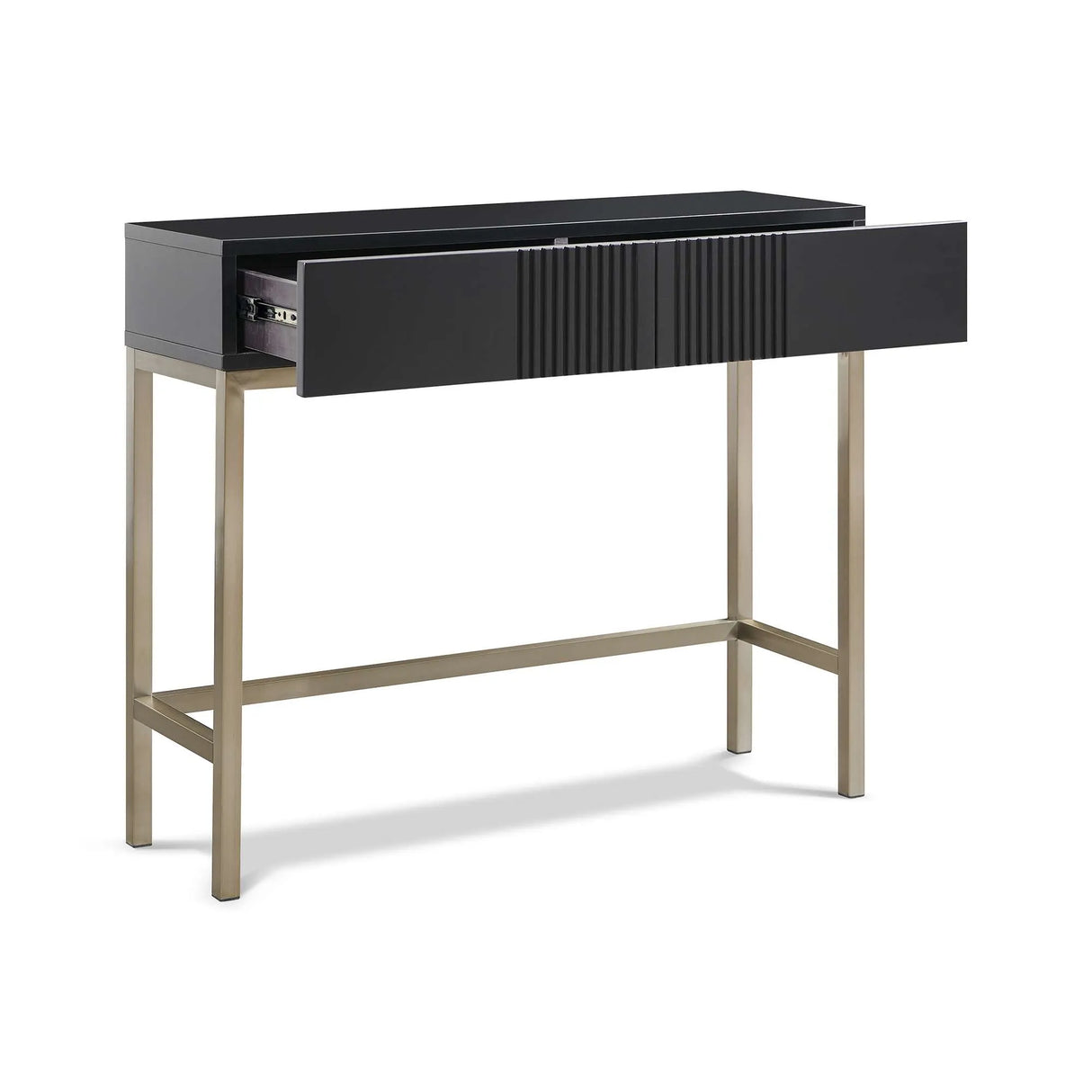 Frank Olsen Iona Black Console Table with Mood Lighting