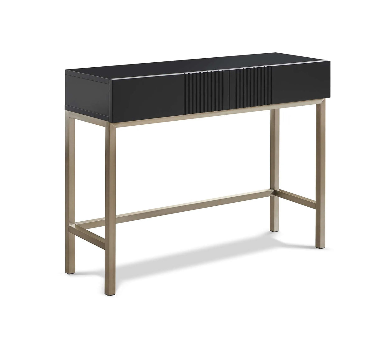 Frank Olsen Iona Black Console Table with Mood Lighting