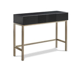 Frank Olsen Iona Black Console Table with Mood Lighting