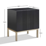 Frank Olsen Iona Black Lamp Table with Mood Lighting