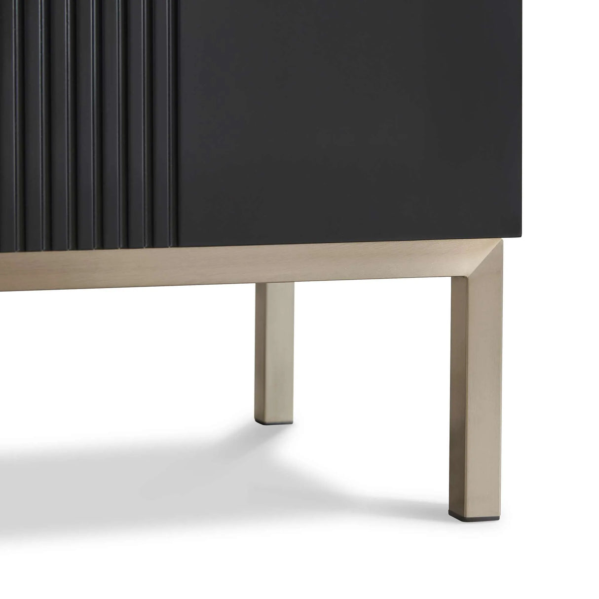 Frank Olsen Iona Black Tall Sideboard with Mood Lighting