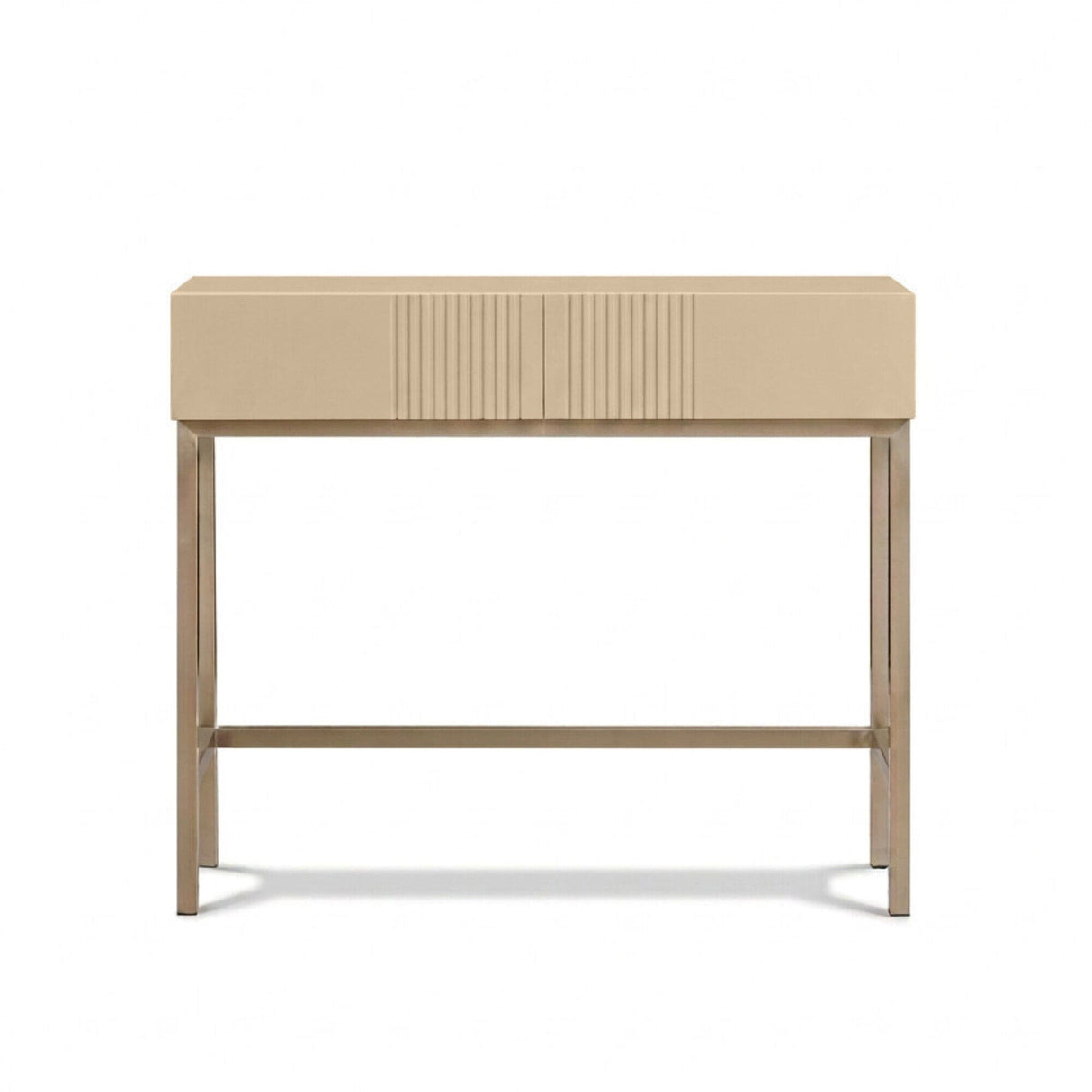Frank Olsen Iona Natural Stone Console Table with Mood Lighting