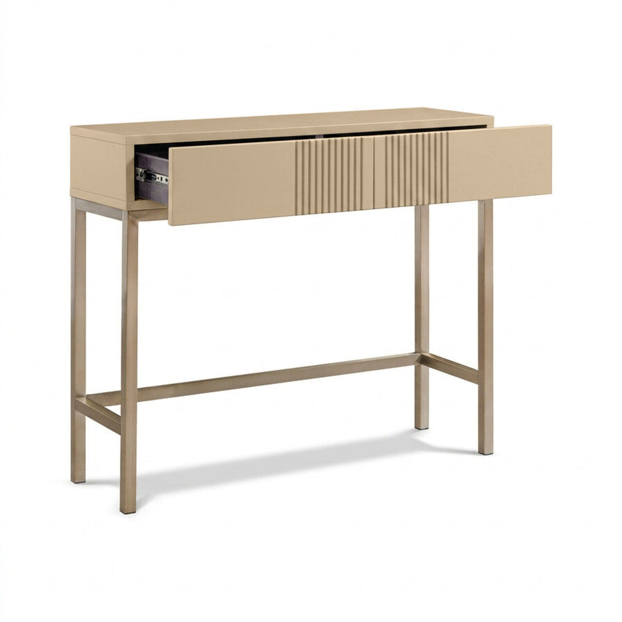 Frank Olsen Iona Natural Stone Console Table with Mood Lighting
