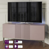 Frank Olsen Iona Mulberry Corner TV Cabinet with Mood Lighting for TV's up to 50"