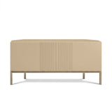Frank Olsen Iona Natural Stone Corner TV Cabinet with Mood Lighting for TV's up to 50"