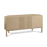 Frank Olsen Iona Natural Stone Corner TV Cabinet with Mood Lighting for TV's up to 50"