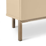 Frank Olsen Iona Natural Stone Corner TV Cabinet with Mood Lighting for TV's up to 50"