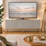 Frank Olsen Iona Grey TV Cabinet with Mood Lighting for TV's up to 70"