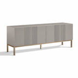 Frank Olsen Iona Grey TV Cabinet with Mood Lighting for TV's up to 70"