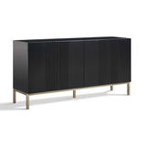 Frank Olsen Iona Black Sideboard with Mood Lighting