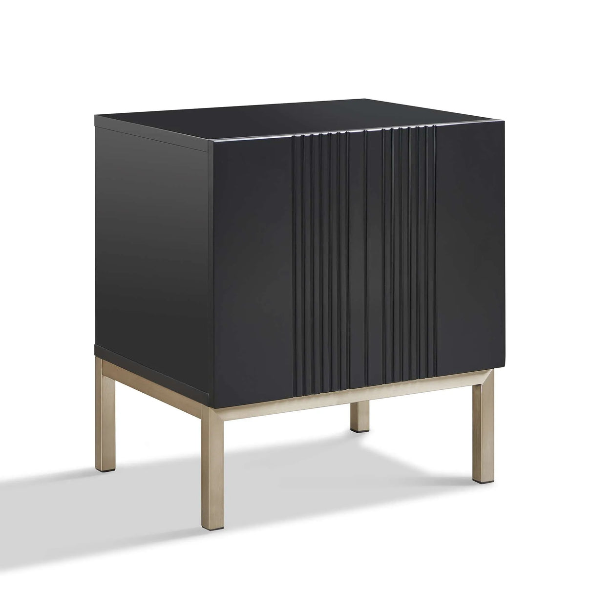 Frank Olsen Iona Black Lamp Table with Mood Lighting
