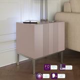 Frank Olsen Iona Mulberry Lamp Table with Mood Lighting