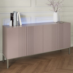 Frank Olsen Iona Mulberry Sideboard with Mood Lighting & Wireless Phone Charging