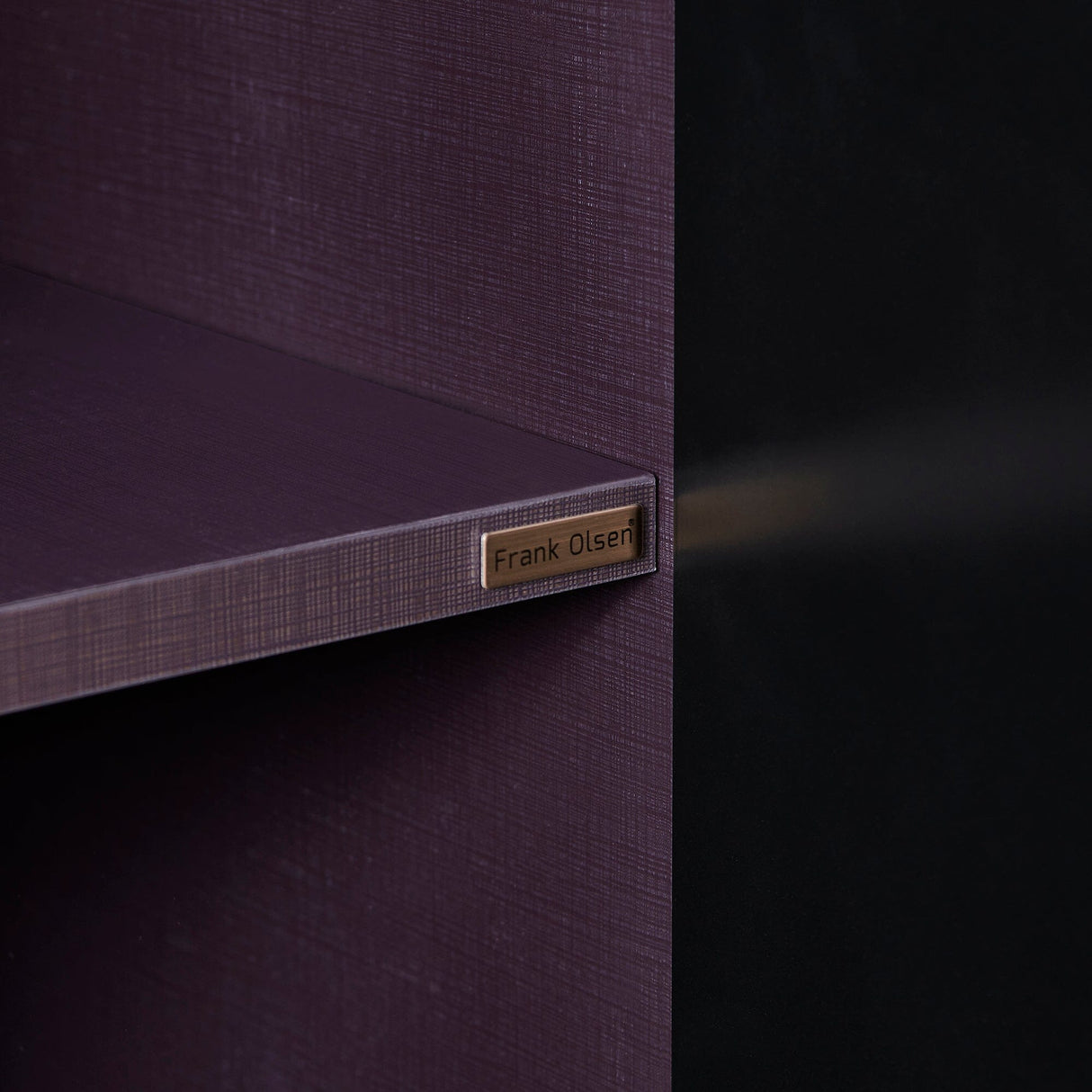 Frank Olsen Iona Black TV Cabinet with Mood Lighting for TV's up to 70"