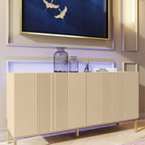 Frank Olsen Iona Natural Stone Sideboard with Mood Lighting