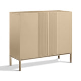 Frank Olsen Iona Natural Stone Tall Sideboard with Mood Lighting