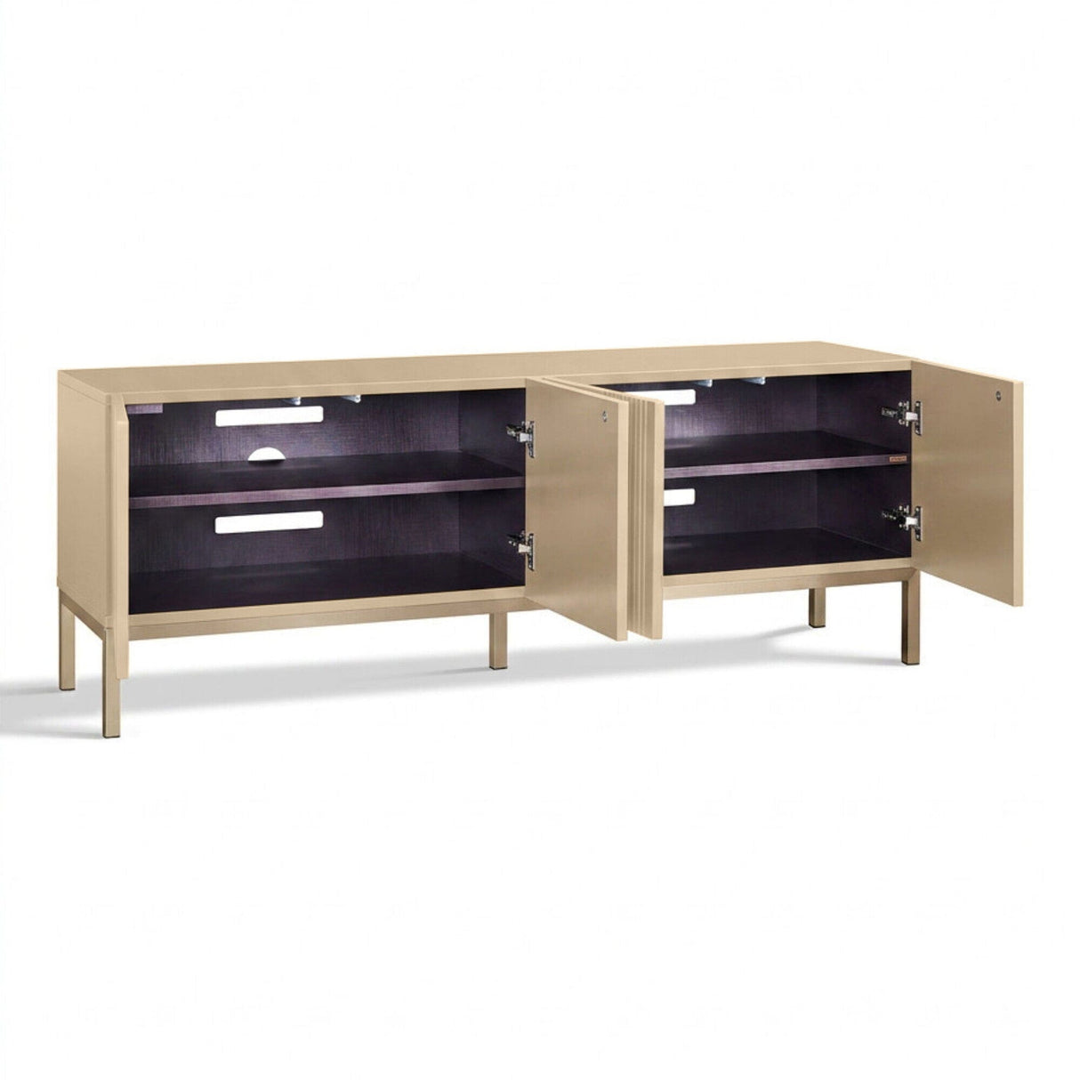 Frank Olsen Iona Natural Stone TV Cabinet with Mood Lighting for TV's up to 70"