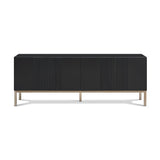Frank Olsen Iona Black TV Cabinet with Mood Lighting for TV's up to 70"