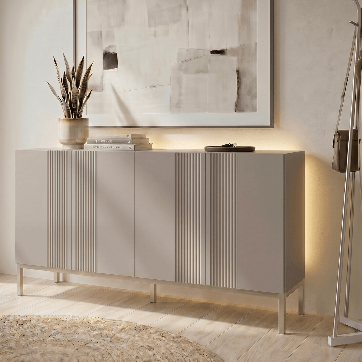 Frank Olsen Iona Grey Sideboard with Mood Lighting