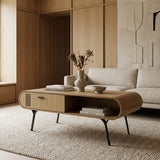 Jual Milano JF102 Oak Coffee Table