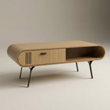 Jual Milano JF102 Oak Coffee Table