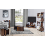 Jual San Marino Curved Walnut Coffee Table (JF301 WB)