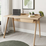 Jual San Francisco PC811 Oak Office Desk with Side Drawer