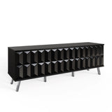 Frank Olsen Elevate Black TV Cabinet with Mood Lighting & Intelligent Eye