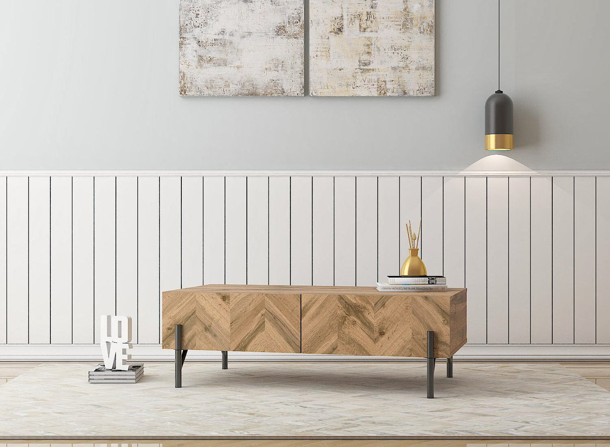 Kudl LV37 Walton Oak Coffee Table