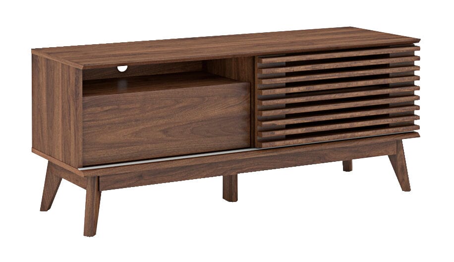 Kudl LV41 Columbian Walnut TV Cabinet 118cm
