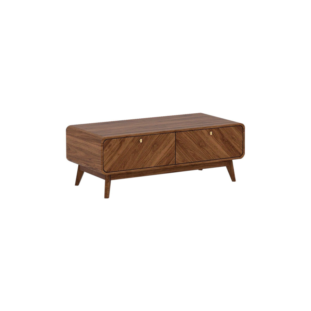 Kudl LV44 Columbian Walnut Coffee Table Engineered Wood