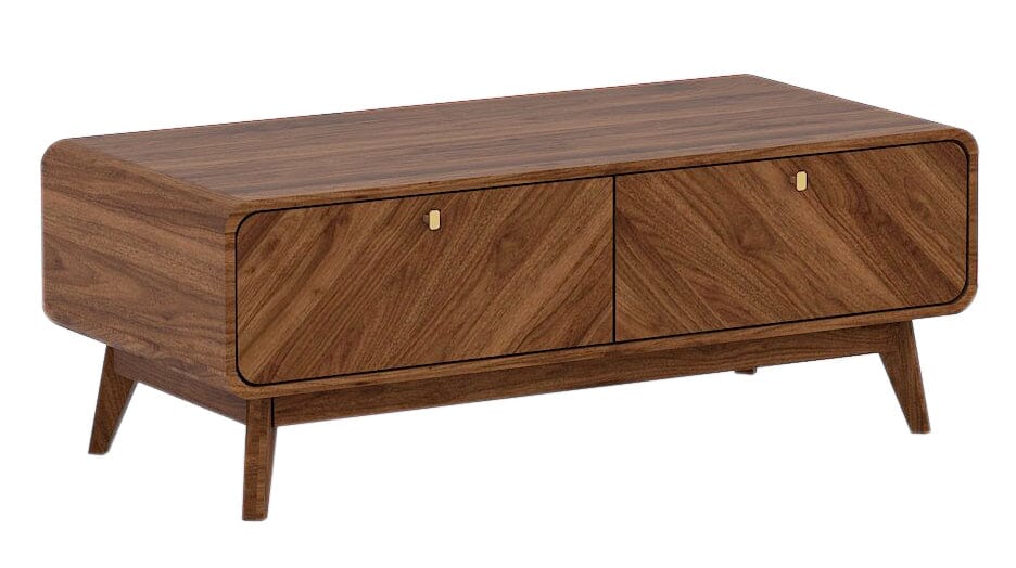 Kudl LV44 Columbian Walnut Coffee Table Engineered Wood