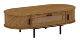 Kudl LV55 Oak Coffee Table Light Oak