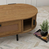 Kudl LV55 Oak Coffee Table Light Oak