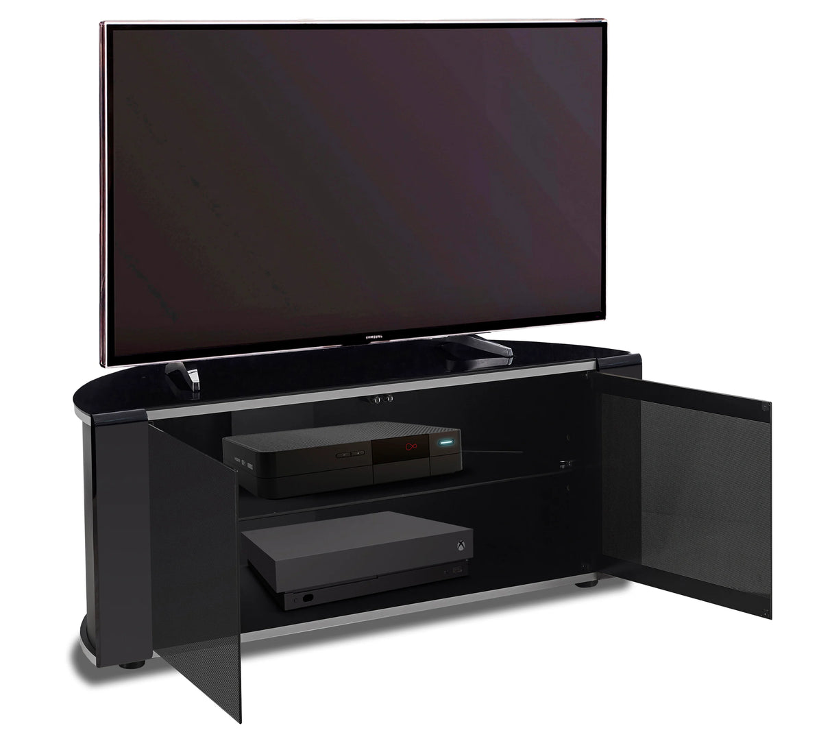 MDA Designs Sirius 850 Gloss Black TV Stand