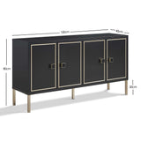 Frank Olsen Mia Large Black Sideboard