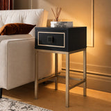 Frank Olsen Mia Black Lamp Table