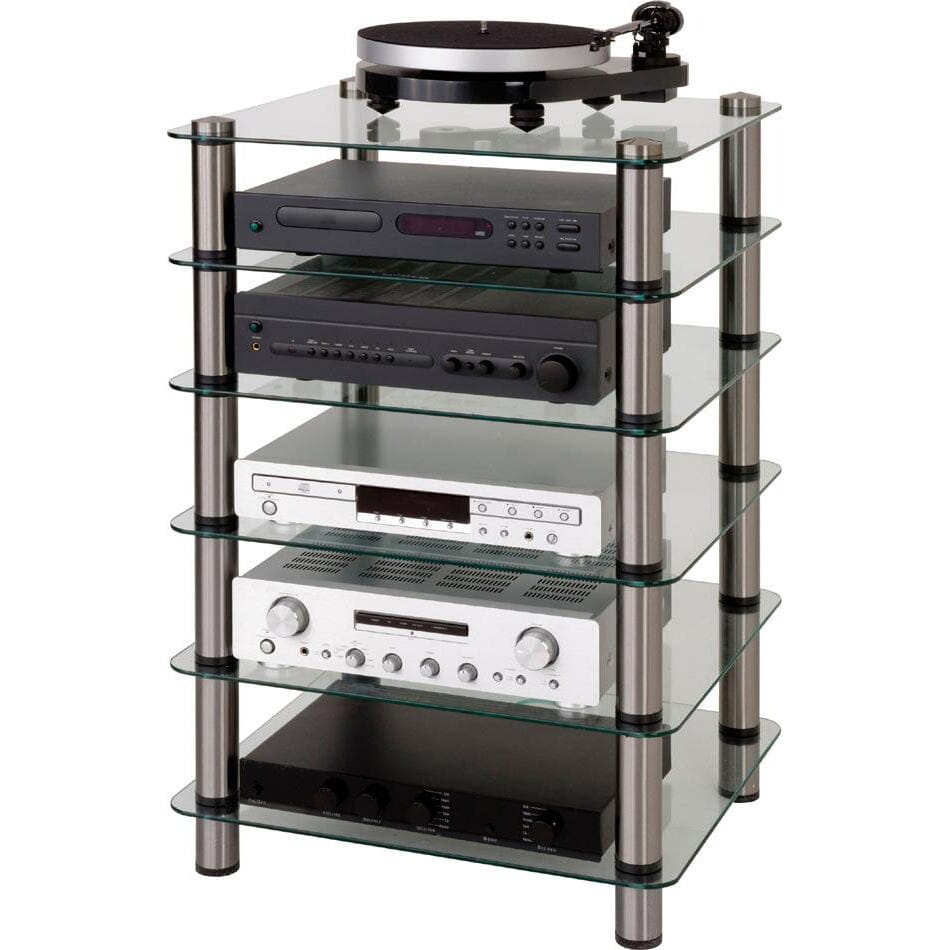 Optimum Prelude OPT-6000 Hifi Stand with 520mm deep shelves