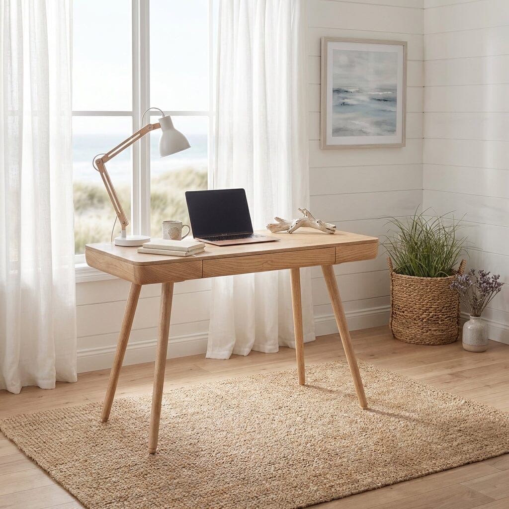 Jual San Francisco 1100mm Wide Oak Desk (PC713)
