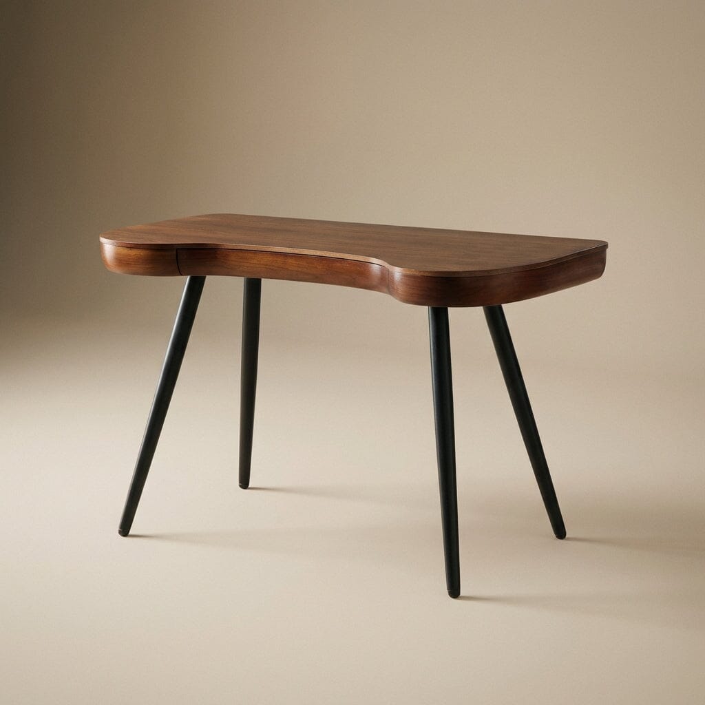 Jual San Francisco 1100mm Wide Walnut Desk (PC714 DESK WALNUT)