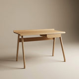 Jual San Francisco PC811 Oak Office Desk with Side Drawer