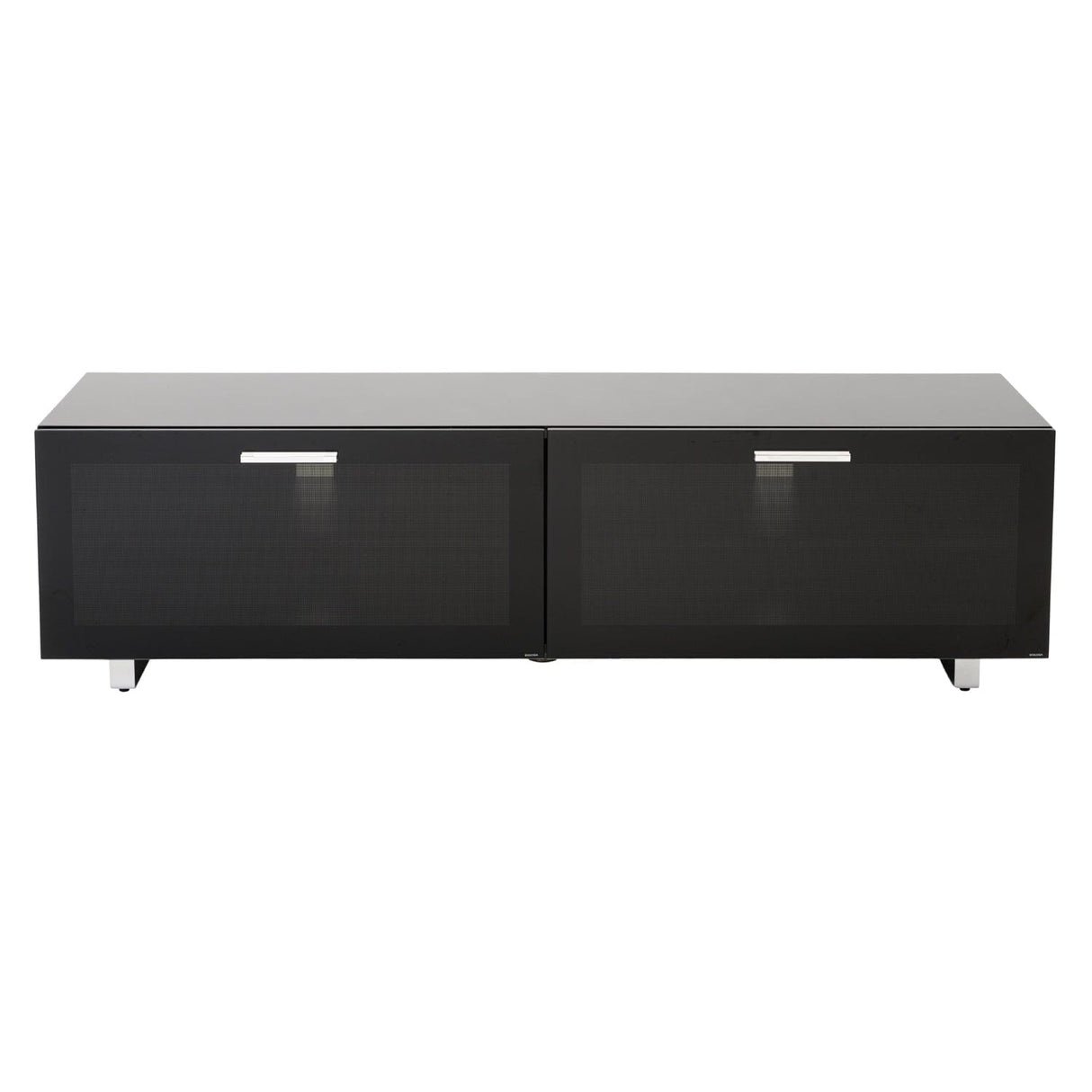 TTAP Sorrento Gloss Black 160cm Wide TV Cabinet (SOR-1600-BLK)