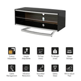 AVF Options Portal 1m TV Stand - Oak / Walnut / Black / White