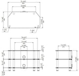 AVF SDC800 Classic 80cm Wide TV Stand with Cable Management