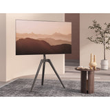 TTAP Tripod Black TV Stand with Swivel for up to 65" TVs