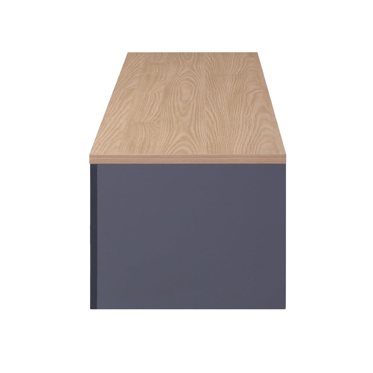 TTAP Memphis Grey and Oak 160cm Wide TV Stand (MEM-1600-GRY)