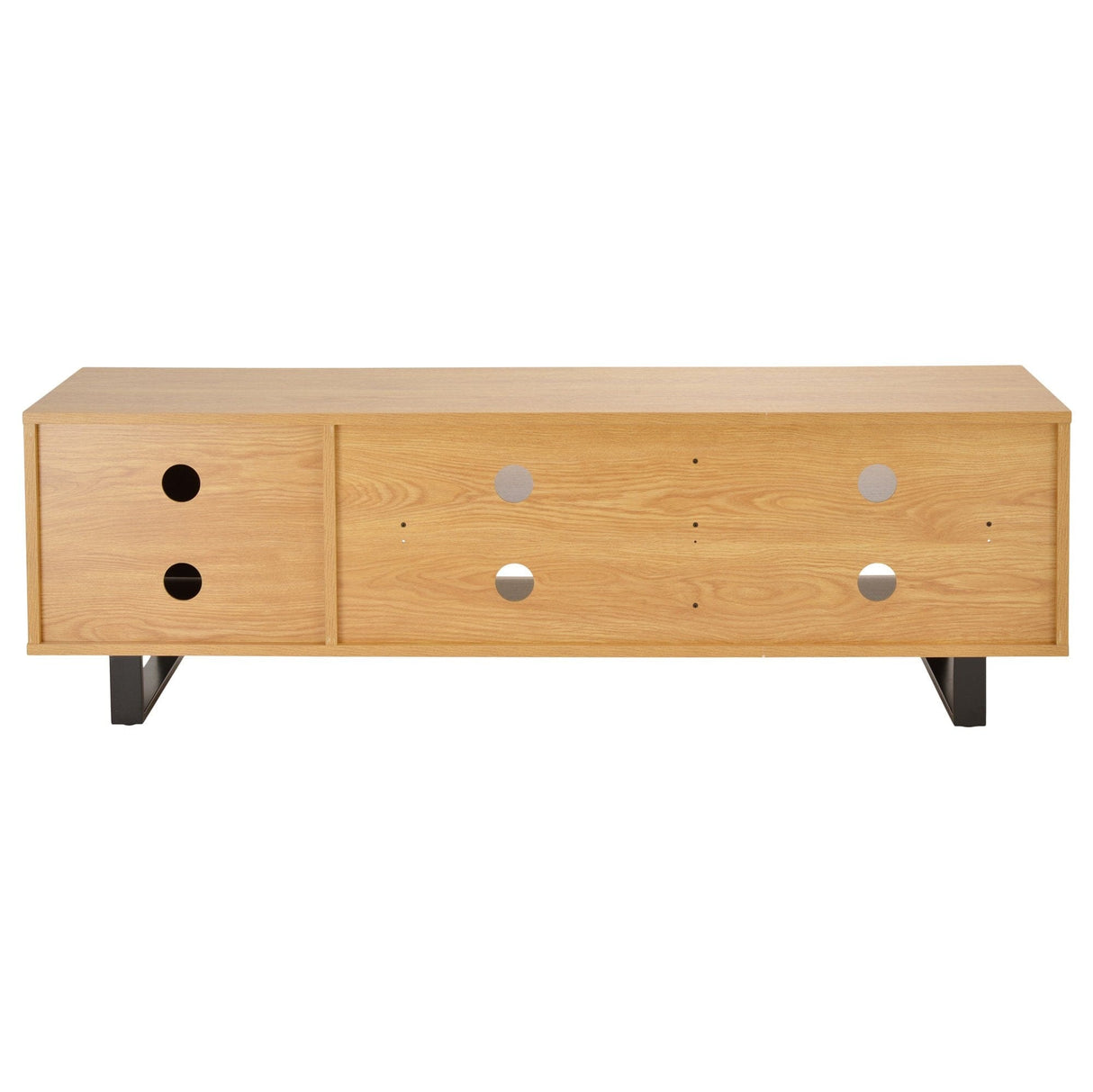 TTAP Verona 1600mm TV Stand for up to 70" TVs - Light Oak