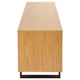 TTAP Verona 1600mm TV Stand for up to 70" TVs - Light Oak