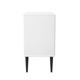 Welcome Furniture Matt White Hong Kong 3 Drawer TV Cabinet HKB246WMWM